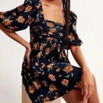 Abercrombie & Fitch NWT  Emerson Linen-Blend Puff Sleeve Mini Dress Size XS Photo 1