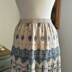 Joie High Waisted Bohemian Silk Maxi Skirt Photo 7