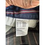 American Eagle  Mini Skirt Womens Size 0 Super Stretch Hi Rise Denim Frayed Hem Photo 5