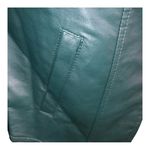 G by Giuliana Asymmetrical Faux Leather Moto Jacket in Spruce Green, Size: XXS ~ Green Photo 4