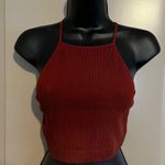 Zenana Outfitters Women's L/XL Red Bra Tank Photo 0