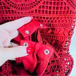 Lovers + Friends  Blush Lace Mini Dress in Poppy Red Size XS Photo 11