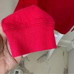 Georgia Red Long Sleeve Crew Neck Pocket Tee Shirt Size Small Photo 3