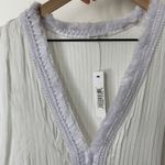 Poupette St. Barth Sasha Mini Dress White New Womens Small Photo 5