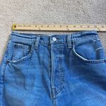 Reformation  Cynthia High Relaxed With Cuff Salton Wash Size 26 Photo 8