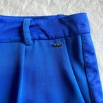 NEW Pinko Up junior ladies XXL side stripe satin pleated walking shorts NWD 29" Blue Size undefined Photo 1