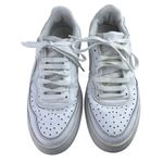Nike  Court Vision Alta Womens White Leather Platform Trainers Sneakes Shoes 8.5 Photo 1