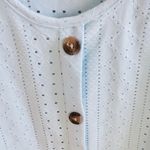 Curvy 2X Women's Light Blue Eyelet Short Photo 3