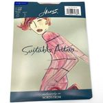 Hanes 00s SUITABLE ATTIRE Vintage Brown Sheer Toe Pantyhose Photo 0