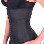 Latex waist trainer Black Size XXS Photo 0
