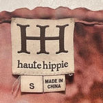 Haute Hippie Small Pink Floral Long Sleeve Blouse Photo 5