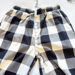 ASOS  High Waist‎ Wide Leg Cropped Plaid Pant size 8 NWT Photo 4