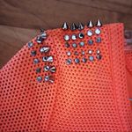 Mustard Seed NWT  Peach cutout Mini Dress Size  Large Cutout Casual Photo 2