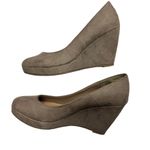 Apt. 9  Women's‎ Faux Suede Platform Wedge Ballet Shoes Size 8.5 Photo 2