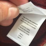 Rails Red Crew Neck Sweater Classic Knit Cashmere Wool Varsity Oversized Photo 4