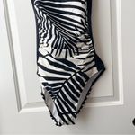 Calvin Klein  Swimsuit Black White Palm 14 Annette Photo 2