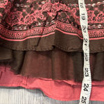 Apt. 9  Pink and Brown A-Line skirt Photo 4