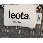 Leota Black & White Abstract Midi Wrap Dress Women’s XS Photo 5