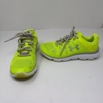 Under Armour Women's Micro G II Pulse Low Top Running Athletic Sneakers Neon 6 Photo 0