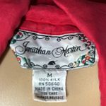 Jonathan Martin Silk Vintage 90s Long Sleeve Double Pocket Button Up Blouse M Photo 6