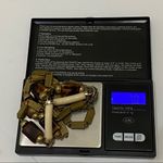 Vintage Miriam Haskell Beaded Long Necklace Brown Photo 9