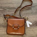 Topshop crocodile deep caramel brown bag Photo 0