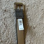 Relic Y2K Stud Zipper edge black metalic belt women large grunge whimsigoth Photo 4