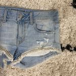 American Eagle Crochet Hem Shortie Shorts Photo 1