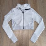 Athletic Zip Up Cropped Jacket Photo 1