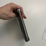 Coach Wristlet Wallet Pouch Corner Zip Credit Card Phone Travel Leather Grey Photo 13