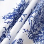 BERLOOK Backless Underwire Floral Bikini Top ONLY 05 Blue Photo 6