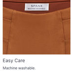 Spanx  Faux Suede Leggings Rich Caramel Tan MSRP $128 NWT Slimming Control Photo 6