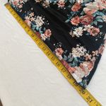 Line Up 1.4.3 Story by blouse ruffled neckline sleeveless floral print Sz large Photo 1