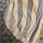 Japna Split Wide Open Leg blue and white striped beach wear pants Photo 3