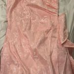 Pink Floral Homecoming Mini Dress Hers Photo 0