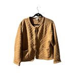 J.Crew Womens Quilted Jacket Size XXL Beige Cotton Blend Photo 1