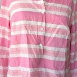 J.Crew  Top pullover pink striped coastal Beachy summer Photo 0