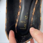 Lulus  Brown Animal Print Faux Leather Pointed Toe Slip On Flats Womens 6.5 Photo 2