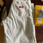 Dickies White Corduroy Cargos Photo 3