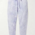 Nili Lotan Nolan Light Lavender Purple Tie Dye Jogger Lounge Sweatpants Size XS Photo 3