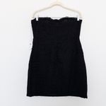 Petal and Pup  Womens Tweed Dress Size‎ XL Black Strapless Mini Bustier Chic Party Photo 5