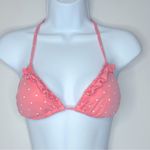 Lilly Pulitzer  Sandi String Pretty Pink Polka‎ Dot Bikini Top Size XS Photo 2