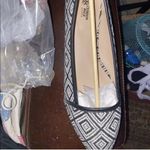 Avon Joy Printed Flats. Black Size 10 Photo 1