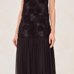 Alexis NEW  Natalina Long Gown Dress Black Womens Size Small Photo 0