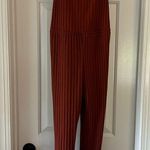 LA Hearts  Rust Striped Jumpsuit Photo 2