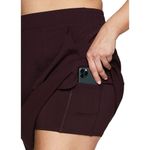 ✨ Athletic Woven Skort With Attached Bike Short✨ Purple Photo 3