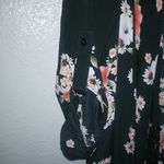 Torrid  0 Floral Black Heavy Fringe Cardigan Plus Photo 1