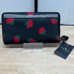 Kate Spade  Chelsea Rose Toss Printed Large Continental Wallet - Nylon Photo 1