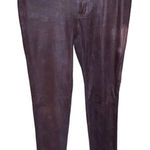 ABS Allen Schwartz A.B.S. By Allen Schwartz brown faux leather jeggings women's size 27 Photo 0