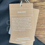 NWT On Running Race Crop Bra Top Black with Penn Relays Logo Size Medium Photo 2